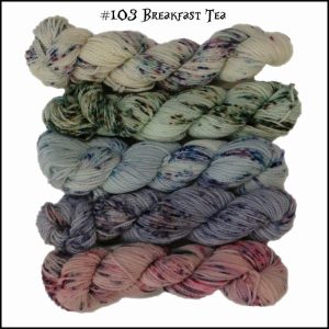 Wonderland Yarns Mini-skein Pack Cheshire Cat - 103 Breakfast Tea