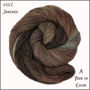 Wonderland Yarns March Hare worsted, Variegated - 117 January