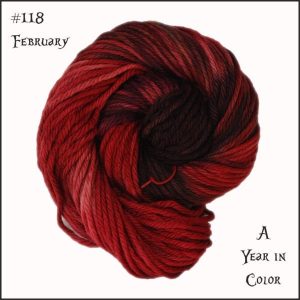 Wonderland Yarns March Hare worsted, Variegated - 118 February