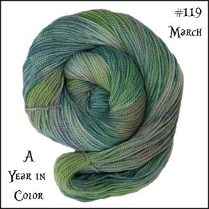 Wonderland Yarns March Hare worsted, Variegated - 119 March