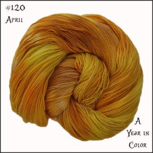 Wonderland Yarns March Hare worsted, Variegated - 120 April