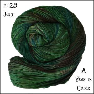Wonderland Yarns March Hare worsted, Variegated - 123 July