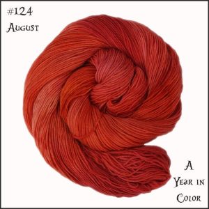 Wonderland Yarns March Hare worsted, Variegated - 124 August