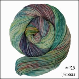Wonderland Yarns March Hare worsted, Variegated - 129 Twinkle