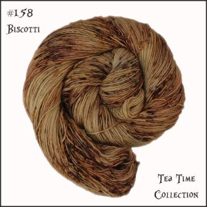 Wonderland Yarns March Hare worsted, Variegated - 158 Biscotti