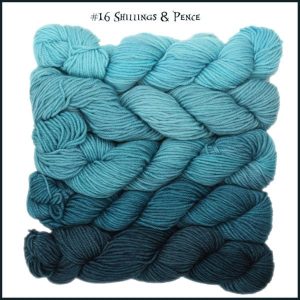 Wonderland Yarns Mini-skein Pack Cheshire Cat - 16 Shilling & Pence
