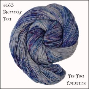 Wonderland Yarns March Hare worsted, Variegated - 160 Blueberry Tart
