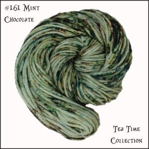 Wonderland Yarns March Hare worsted, Variegated - 161 Mint Chocolate