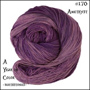 Wonderland Yarns March Hare worsted, Variegated - 170 Amethyst