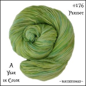 Wonderland Yarns March Hare worsted, Variegated - 176 Peridot