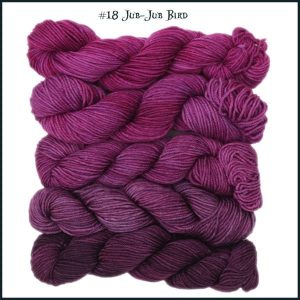 Wonderland Yarns Mini-skein Pack Cheshire Cat - 18 Jub Jub Bird