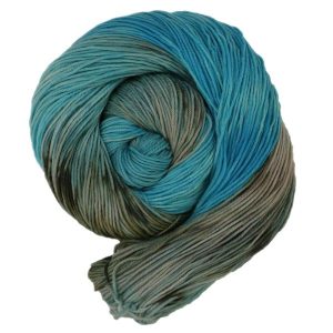 Wonderland Yarns March Hare worsted, Variegated - 180 Turquoise