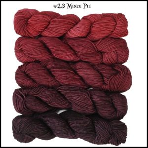 Wonderland Yarns Mini-skein Pack Cheshire Cat - 23 Mince Pie