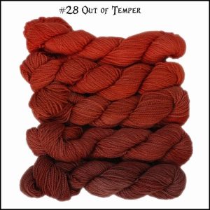 Wonderland Yarns Mini-skein Pack Cheshire Cat - 28 Out Of Temper