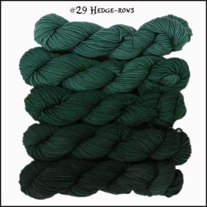 Wonderland Yarns Mini-skein Pack Cheshire Cat - 29 Hedge Rows