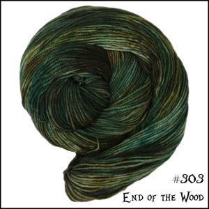 Wonderland Yarns March Hare worsted, Variegated - 303 End Of The Wood
