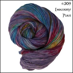 Wonderland Yarns March Hare worsted, Variegated - 309 Imaginary Place