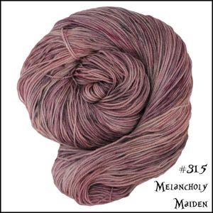 Wonderland Yarns March Hare worsted, Variegated - 315 Melancholy Maiden