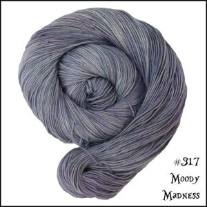 Wonderland Yarns March Hare worsted, Variegated - 317 Moody Madness