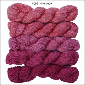 Wonderland Yarns Mini-skein Pack Cheshire Cat - 34 Pa Pink A