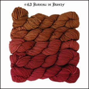 Wonderland Yarns Mini-skein Pack Cheshire Cat - 43 Burning In Brandy