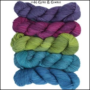 Wonderland Yarns Mini-skein Pack Cheshire Cat - 46 Gyre & Gimble