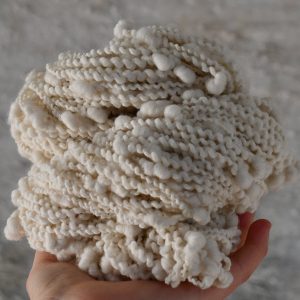 未染色毛线 中粗 粗 超粗 - 49406 50%超细纤维羊驼 50%秘鲁高山羊毛 100克80米