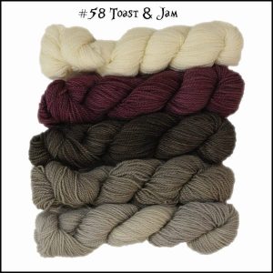 Wonderland Yarns Mini-skein Pack Cheshire Cat - 58 Toast & Jam