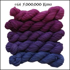 Wonderland Yarns Mini-skein Pack Cheshire Cat - 64 5000000 Kisses