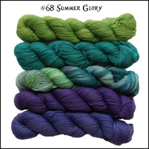 Wonderland Yarns Mini-skein Pack Cheshire Cat - 68 Summer Glory