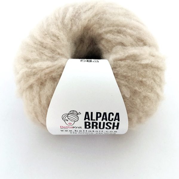 Bettaknit Alpaca Brush - Almond
