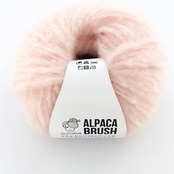 Bettaknit Alpaca Brush - Baby Rose