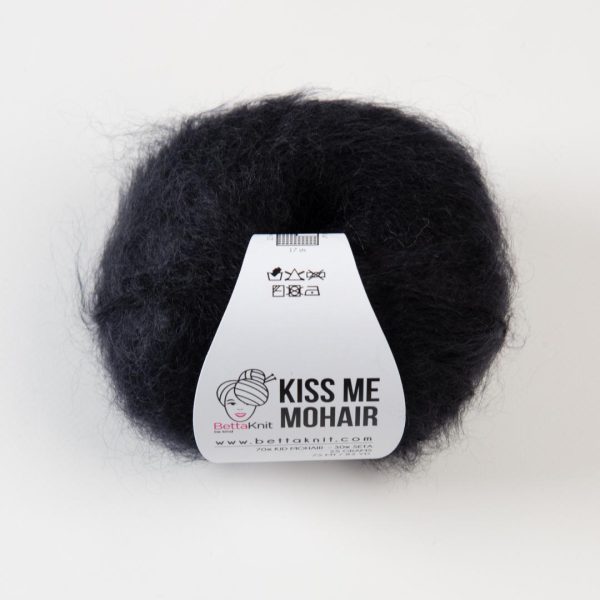 Bettaknit Kiss Me Mohair - Black