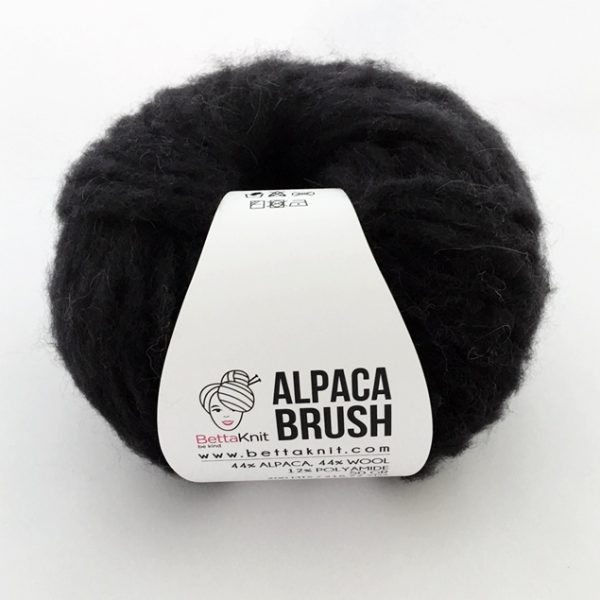 Bettaknit Alpaca Brush - Black