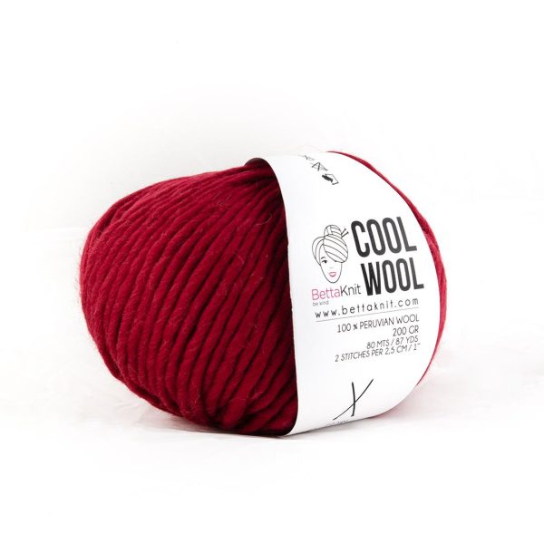 Bettaknit Cool Wool - Bloody Red