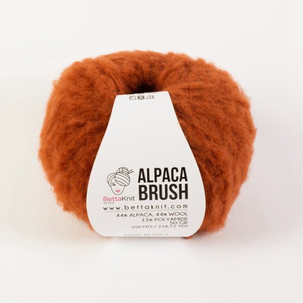 Bettaknit Alpaca Brush - Brandy