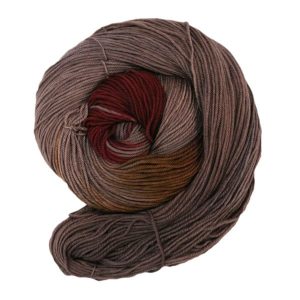 Wonderland Yarns March Hare worsted, Variegated - CB3 Crackling Fire on a Chilly Day