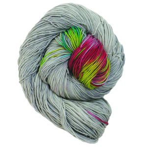 Wonderland Yarns March Hare worsted, Variegated - CB4 Rainy-day Rainbow
