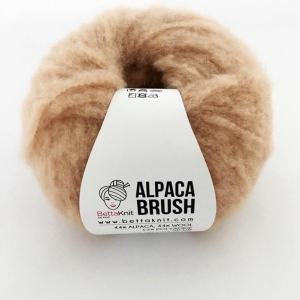 Bettaknit Alpaca Brush - Caramel