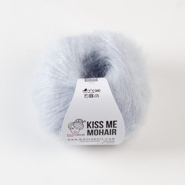 Bettaknit Kiss Me Mohair - Cloud