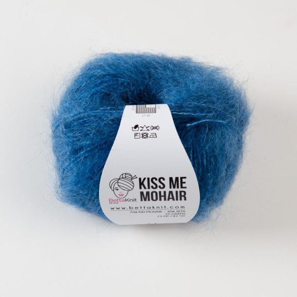 Bettaknit Kiss Me Mohair - Cobalt