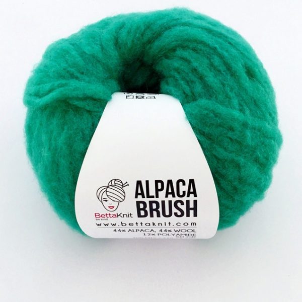 Bettaknit Alpaca Brush - Emerald