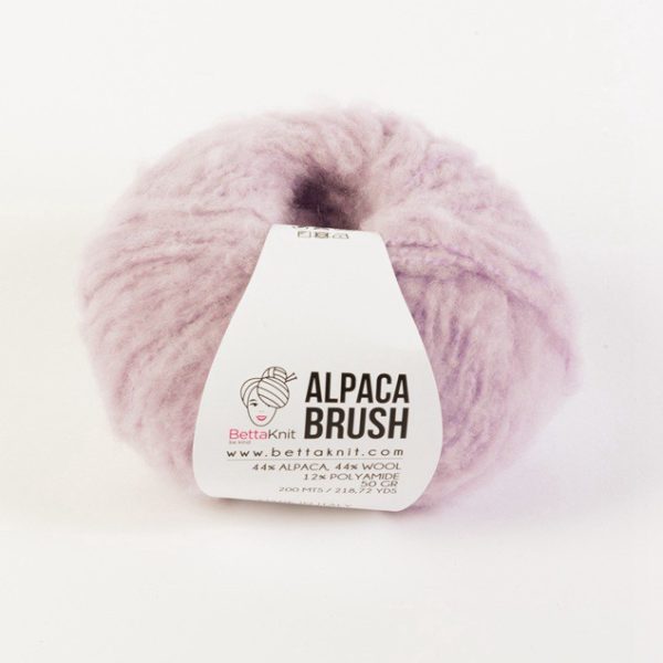 Bettaknit Alpaca Brush - Lilac