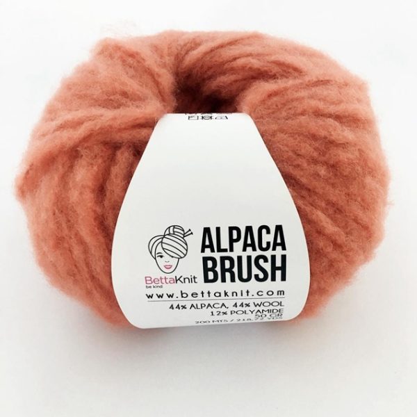 Bettaknit Alpaca Brush - Mandarin