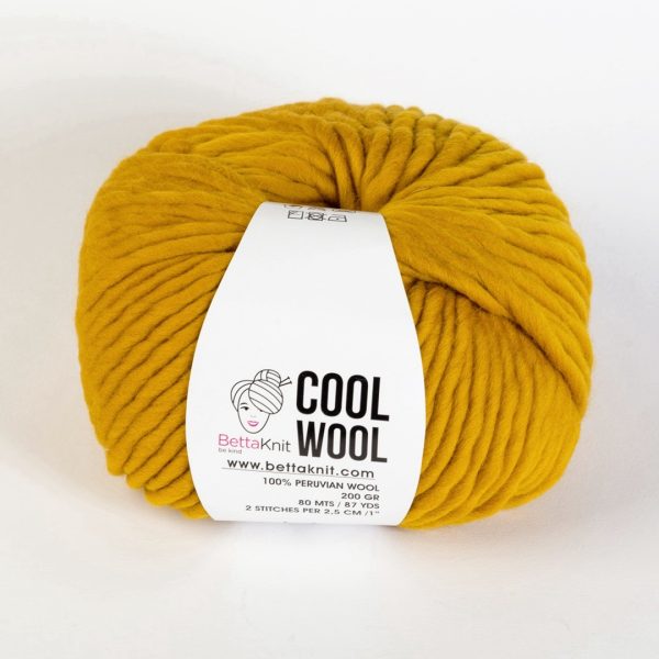 Bettaknit Cool Wool - Mustard Yellow