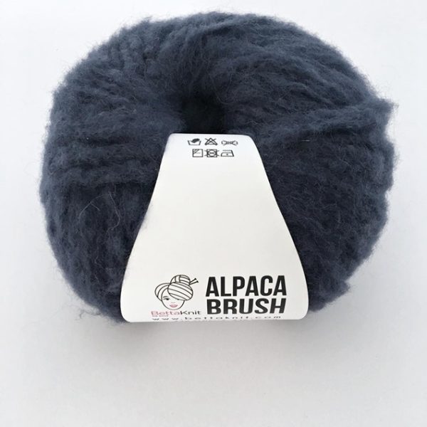 Bettaknit Alpaca Brush - Night Blue