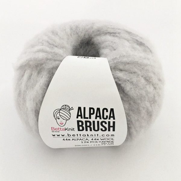 Bettaknit Alpaca Brush - Pearl