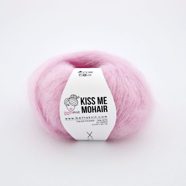 Bettaknit Kiss Me Mohair - Pink