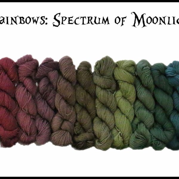Wonderland Yarns So Fond Of Rainbows Cheshire Cat - Spectrum Of Moonlight