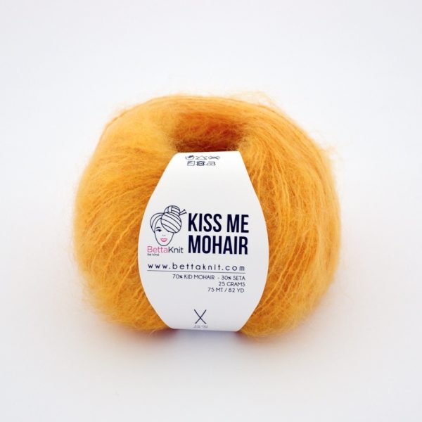 Bettaknit Kiss Me Mohair - Tangerine